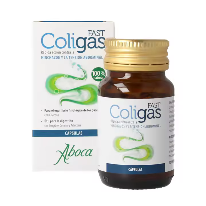 Aboca Coligas Fast 30 Cápsulas - 1