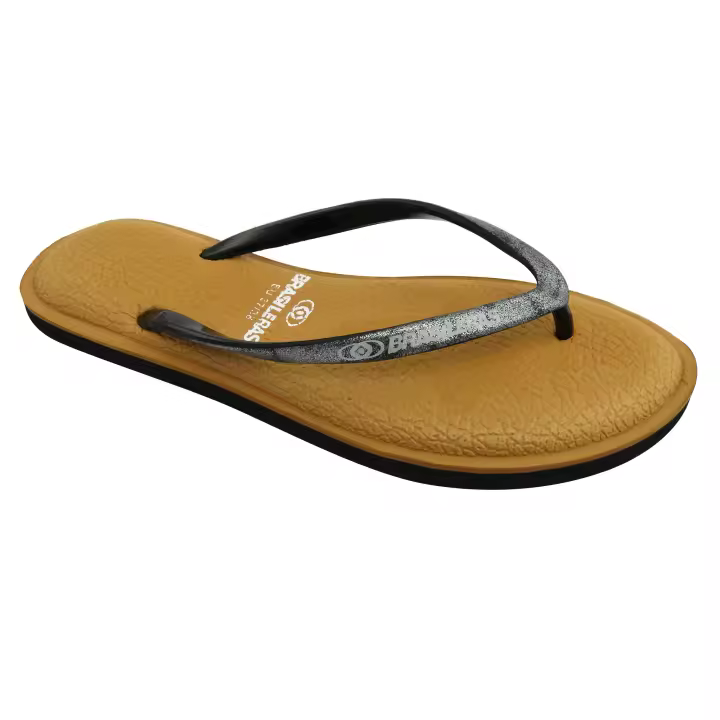 BRASILERAS Chanclas de playa de mujer con suela de goma - 1