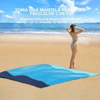 Manta De Picnic Impermeable Y Ligera De 200x210cm Para Camping Y Senderismo Tapete De Playa Sin Arena Para Exterior - details 5