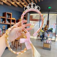 Diadema De Encaje Creativa Para Niñas Diadema De Princesa De Nieve Con Borla Adorno De Cabello Estilo Cosplay Accesorio Para Mujer - details 24