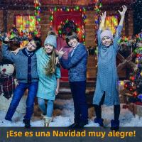 Luces De Cadena De Navidad 1000/500LED Impermeables Con Control Remoto Para Decoración De Exterior Árbol Fiesta Matrimonio - details 16