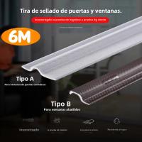 Tira De Sellado Para Ventanas Y Puertas 6M Espuma Silenciosa a Prueba De Viento Y Polvo Adhesiva Para Ventanas De Deslizamiento Y Casement Tapete Acústico Para Puerta - details 0