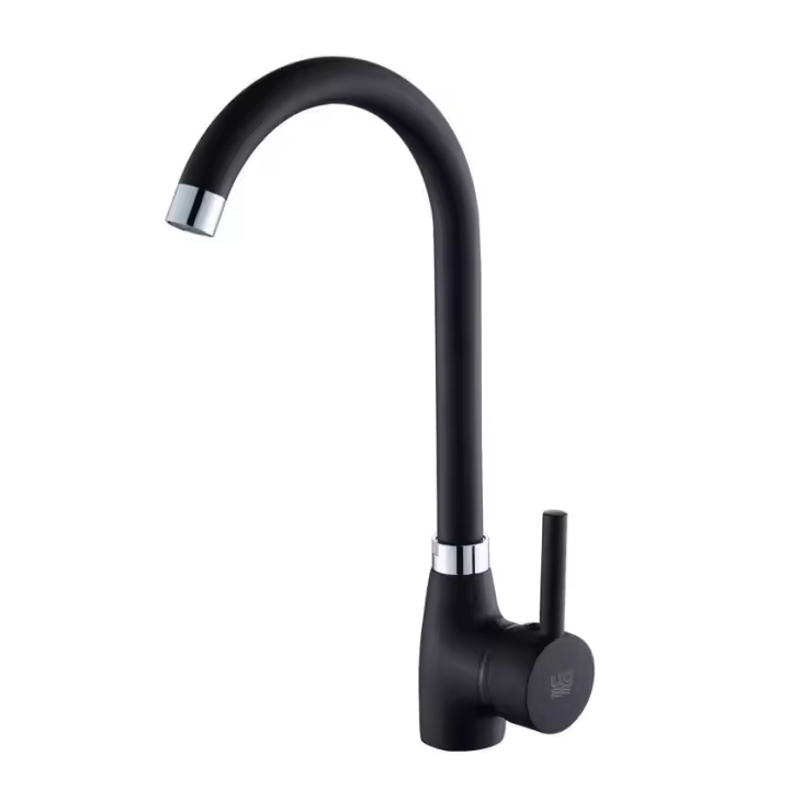 DP GRIFERÍA Grifo Monomando Cocina Type con Cartucho Cerámico y Latiguillos de 400mm - 1