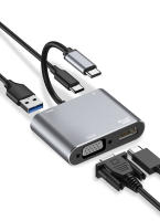 Adaptador De Dock Hub 4K Type C a HDMI USB C 3.0 VGA PD Para Macbook Samsung S20 Huawei Xiaomi Compatible Con Dex - details 10