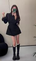 Nueva Chaqueta Elegante Para Mujer De Moda Otoño-invierno Diseños Sensacionales Estilo Profesional De Cintura Media a Larga Chaquetas Blazers - details 5
