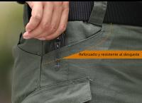 Pantalones De Táctica Ciudadana Con Múltiples Bolsillos Estilo Militar Para Senderismo Y Trekking Camuflaje Pantalones De Jogging - details 3