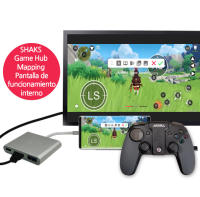 SHAKS S3b SHAKS Gamepad Inalámbrico Bluetooth de ultra baja latencia. Soporte para Teléfono integrado. Impulsado por chip Qualcomm, 8H de autonomía. App de Mapeo para Android. - details 2