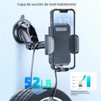 Soporte Universal Para Teléfono Móvil 360° Giratorio VIKEFON 2023 Adhesivo Para Parabrisas Y Tablero De Coche Compatible Con iPhone Samsung Xiaomi - details 7