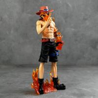 Figura De Acción One Piece Fire Fist Dream Ace Postura De Sueño Base De Efecto Robot Coleccionable Anime Regalo Para Adultos - details 1