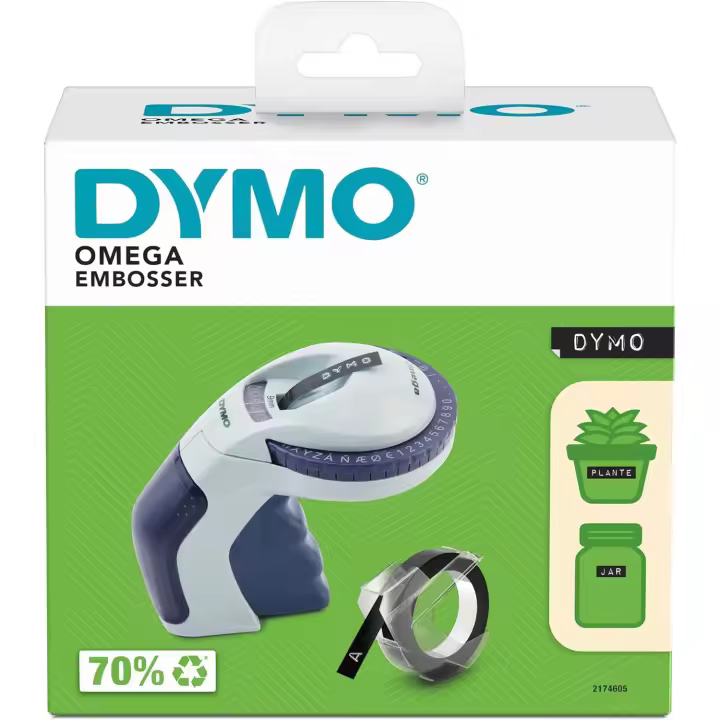 Rotuladora DYMO Omega: Etiquetado Intuitivo y Rápido Estampadora para uso doméstico - 1