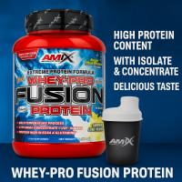 Proteína Whey Fusion Amix Nutrition 1 Kg - Sabor Lima Yogurt - details 1