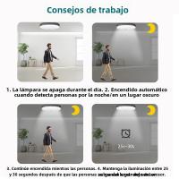 Lámpara De Techo Con Sensor De Movimiento LED Para Iluminación Nocturna Interior Sensor Radar Para Habitaciones Pasillos Baño Luz Inteligente Para El Hogar - details 6