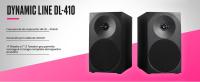 Woxter Dynamic Line 410 – Altavoces Estéreo 2.0 Autoamplificados con 150W, Ideal para PC Estudio, DJ Madera, Woofer de 4 pulgadas, 2 Tweeter, 3.5 mm, RCA, Control Volumen, Agudos, Graves - Colores: Negro o Blanco - details 1