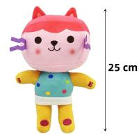 Muñeca De Peluche Gabby Dollhouse Juguete De Dibujos Animados Gato Sonriente Animal De Peluche Abrazo De Gato Para Niñas Regalos De Cumpleaños - details 6