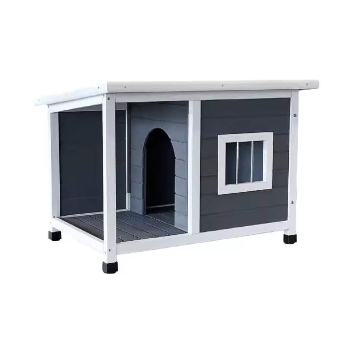 Gardiun Caseta de Perro Pequeño Gardiun Dona 85x58x60 cm Acceso Frontal - Superior con Tela Asfáltica | Dimensión Puerta 23x35 cm - 1
