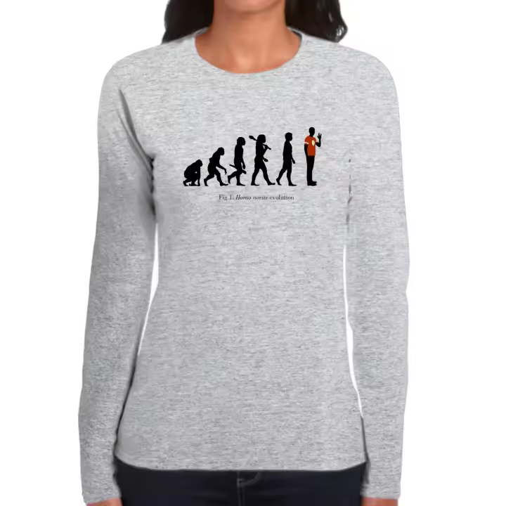 The Fan Tee Camiseta Manga larga de MUJER The Big Bang Theory Sheldon Penny Geek Nerd 029 - 1