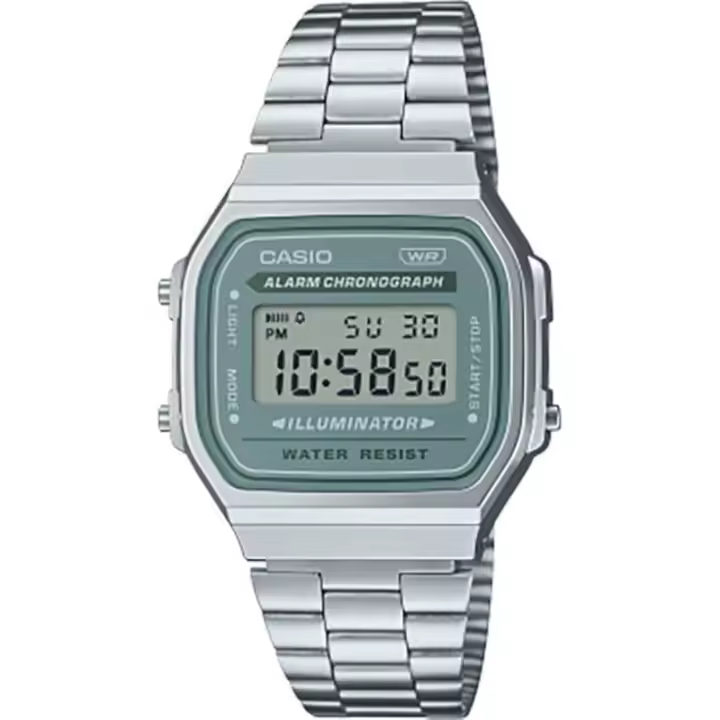 Reloj Casio Digital Unisex Vintage A168wa-3ayes - 1