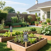 Estatua De Búho Simulada Plástica Repelente De Pájaros Realista Impermeable Y Protector Solar Para Jardín Patio Exterior - details 14