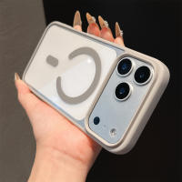 Funda De Lujo UltraDelgada PC Magsafe Para iPhone 17 pro Max Translúcida Magnética Con Botón De Control De Cámara Antigolpes - details 14