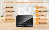 Calentador Y Esterilizador De Botellas Para Bebé Multifuncional Con Timer Control De Temperatura Preciso Accesorios Para Recién Nacidos - details 0