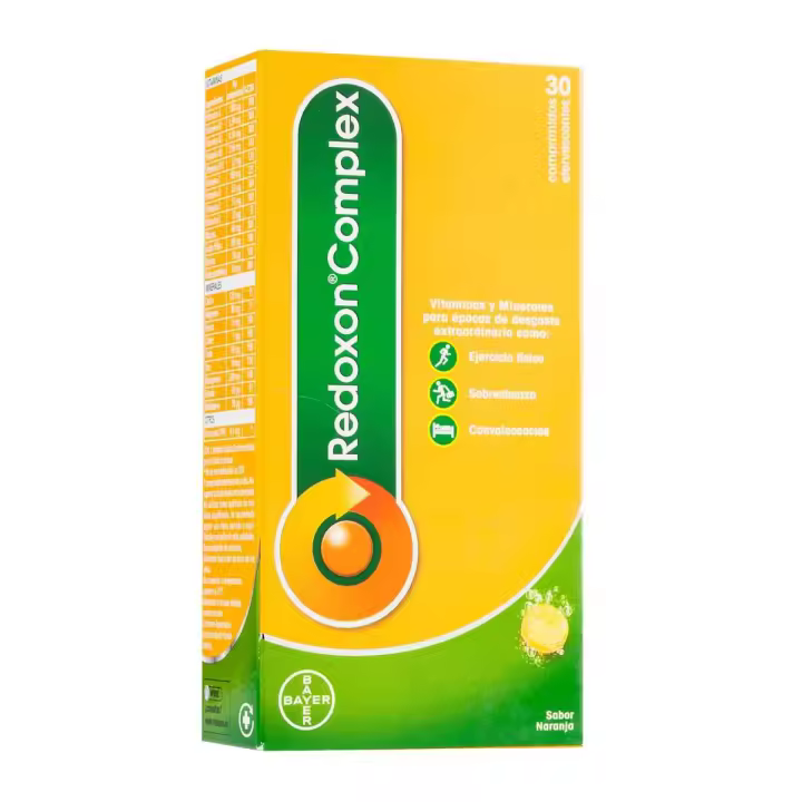 Redoxon complex sabor naranja 30 comprimidos efervescentes - 1
