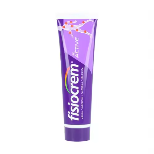FISIOCREM GEL ACTIVE | 60 ml de gel | Con Árnica, Caléndula, Hypericum y Melaleuca | Gel de Masaje Corporal para Uso Diario y Deportivo - 1
