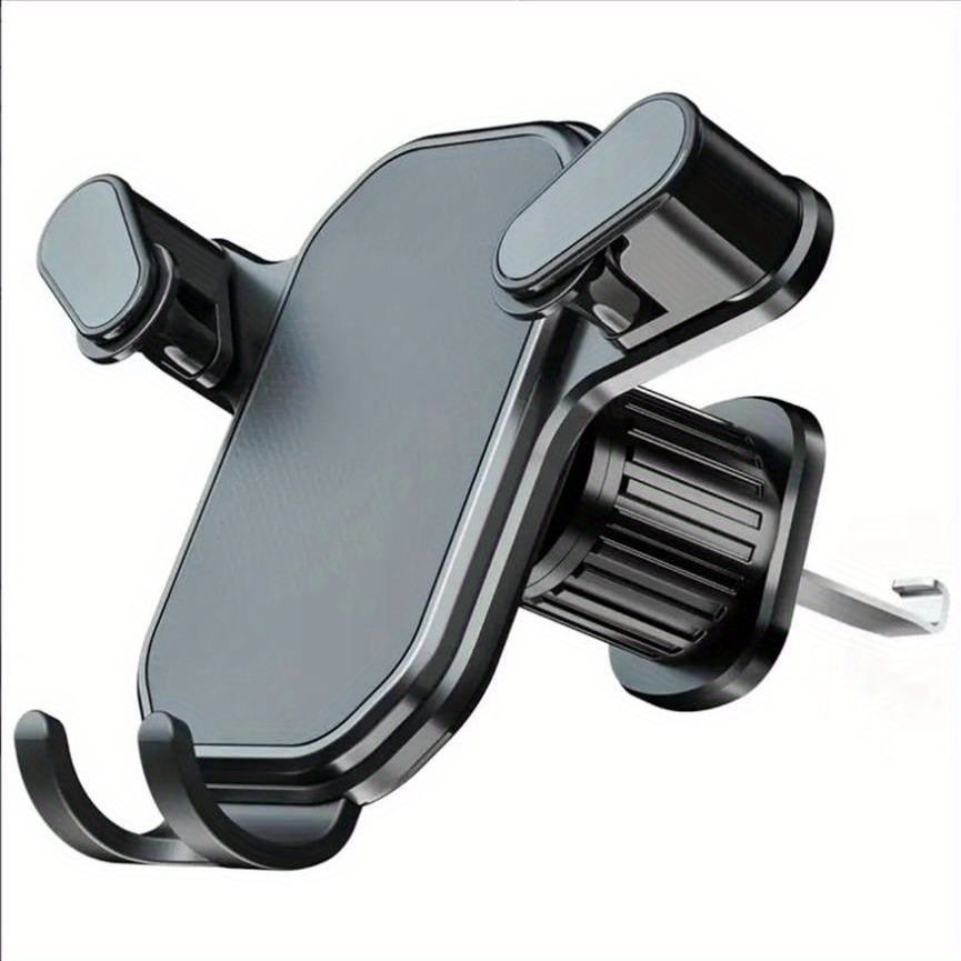 Soporte De Teléfono Para Coche Montaje En Ventilador Universal Para Dispositivos Móviles De 4.7-6.7 Pulgadas Compatible Con GPS