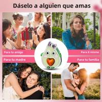 Encantos De Viaje Para Café Plata Charms Para Perros Y Gatos Corazón De Cuentas Adecuados Para Pulsera Original DIY Tendencia Clásica Vintage Romántica - details 575