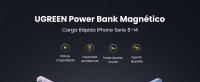 UGREEN Nexode - PowerBank Magnético Batería Externa Magnética Inalámbrica (10000 mAh, 20 W, Power Bank con 2 Puertos USB C y USB | Modo Reposo iOS 17 | Carga Rápida, PD QC 3.0 | Compatible con MagSafe iPhone 17 16 15 14 13 12 Mini Plus Pro MAX - Negro - details 10