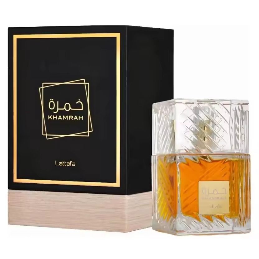 KHAMRAH LATTAFA PERFUME ARABE UNISEX ORIGINAL EMIRATOS ARABES UNIDOS 100 ML