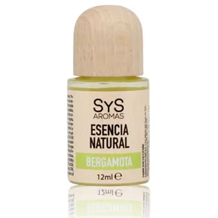 Esencia Bergamota 12ml SYS Aromas - Aromaterapia y Fragancias para el Hogar - 1