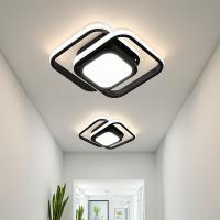Lámpara De Techo LED Moderna De 28cm Con 3 Colores De Luz Para Pasillo Decoración Minimalista Para Sala De Estar Incluye Bombillas - details 1