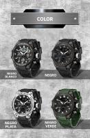 Reloj De Pulsera Deportivo Para Hombre OFNS Marca De Lujo Estilo G Cuarzo Analógico Resistente Al Choque Con Pantalla LED Digital Impermeable - details 12