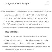 Interruptor De Tiempo Digital Electrónico Programable 12/24 Horas Enchufe De Control De Tiempo Para Cocina Compatible Con EU UK US AU FR Plug 220V - details 10