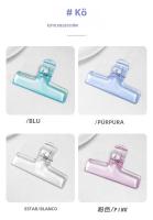 Carpeta De Acrílico Transparente Y Sencilla Para Oficina Y Estudio Con Clip Para Facturas Y Material De Aprendizaje Carpeta Larga Y Delgada - details 2