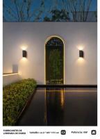 Lámpara De Pared LED Impermeable IP65 Para Exterior Y Interior Iluminación De Porche Jardín Dormitorio Decoración De Hogar Luz De Pared Moderna - details 7