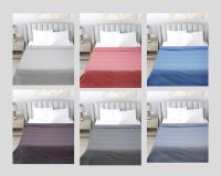 Colcha Multiusos XXL para Sofá y Cama, Manta Foulard Raya 60% Algodón 40% Poliéster 230 x 260 cm Ethnikulture - details 1