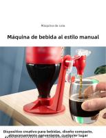 Dispensador De Agua Invertido Botella De Bebida Cola Con Bomba De Presión Manual Herramientas De Bebida Para Cocina Y Hogar - details 9