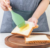 Utensilios De Cocina Ecológicos De Silicona No Adherente Con Mango De Madera Espátula Para Hacer Huevos Y Cocinar Herramienta De Cocina - details 5