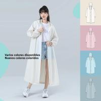 Chaqueta Impermeable Para Hombres Y Mujeres Capa De Lluvia Con Gorro Para Turismo Al Aire Libre Senderismo Adulto - details 4