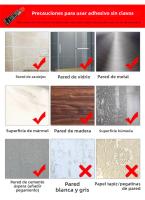 Parador De Puerta De Acero Inoxidable De Tamaño Extendido Con Punta De Goma Antideslizante Y Antiseña Protector De Pared Para Sliding - details 22