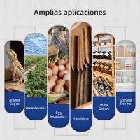 Sensor Inteligente De Temperatura Y Humedad MOES Tuya Zigbee Para Interior Monitoreo Por APP Compatible Con Alexa Y Google Home Batería Recargable - details 6