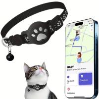 Collar Para Gatos Compatible Con Apple Airtag Con Campana Cierre De Seguridad Ajustable Reflectante Para Gatos Y Perros Recién Nacidos - details 3
