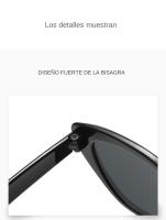 Gafas De Sol Para Mujer Y Hombre Estilo Gato Clásico Diseño De Arroz Protección UV400 Antiguo Moda Gafas De Sol Tendencia - details 4