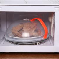 Tapa De Alimentos Para Microondas Resistente Al Calor Con Ventilación Protector Anti-Salpicaduras De Cocina Transparente Y Gruesa - details 3