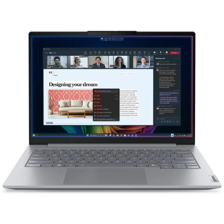 Lenovo thinkbook 14 g9 ipl copilot+ pc intel core ultra 5 325 laptop 35.6 cm (14") wuxga 16 gb ddr5-sdram 512 gb ssd wi-fi 7 (802.11be) windows 11 pro spanish gray - 1
