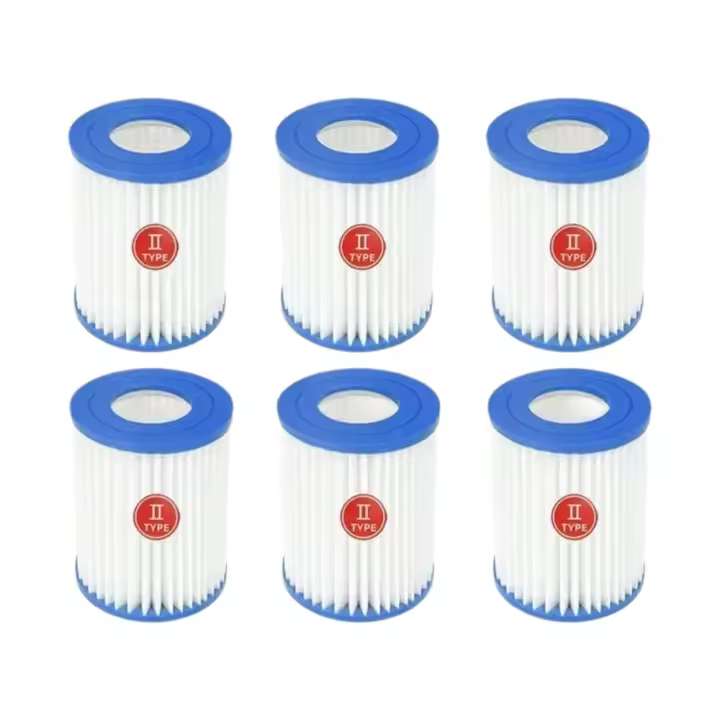 Filtro De Carcasa Para Piscinas Tipo II Reemplazo Para Hot Tubs Lay Z Spa 530-800 Galones Fabricado Con Material De Tela - 1