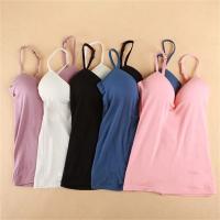 Sujetador Padded Camisola Para Mujer Con Tirantes Elegante Y Confortable En Nylon Y Poliéster 6 Colores Disponibles - details 8