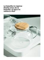 Tetera De Vidrio Borosilicogeo De 1.8L Transparente Resistente Al Calor Gran Taza Clara Para Té Flor Puer Kettle Set Herramienta Para Oficina Y Hogar - details 11