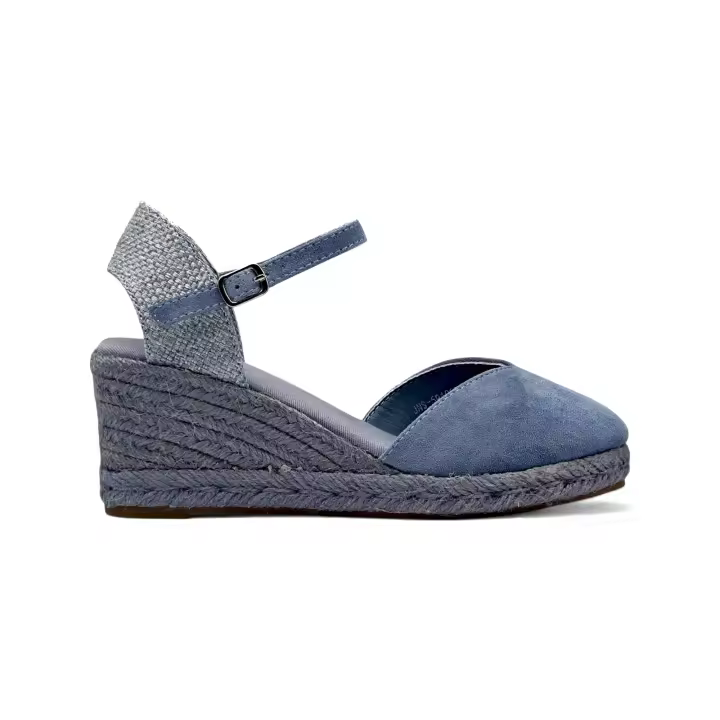 Calzados soraia, sandalias cuñas para mujer, con cordones, comodas, con cierre de hebilla, de tela,✅ Entrega 24/72h a España (península)BohemioDe modaVacación Bohemio Elegante - 1